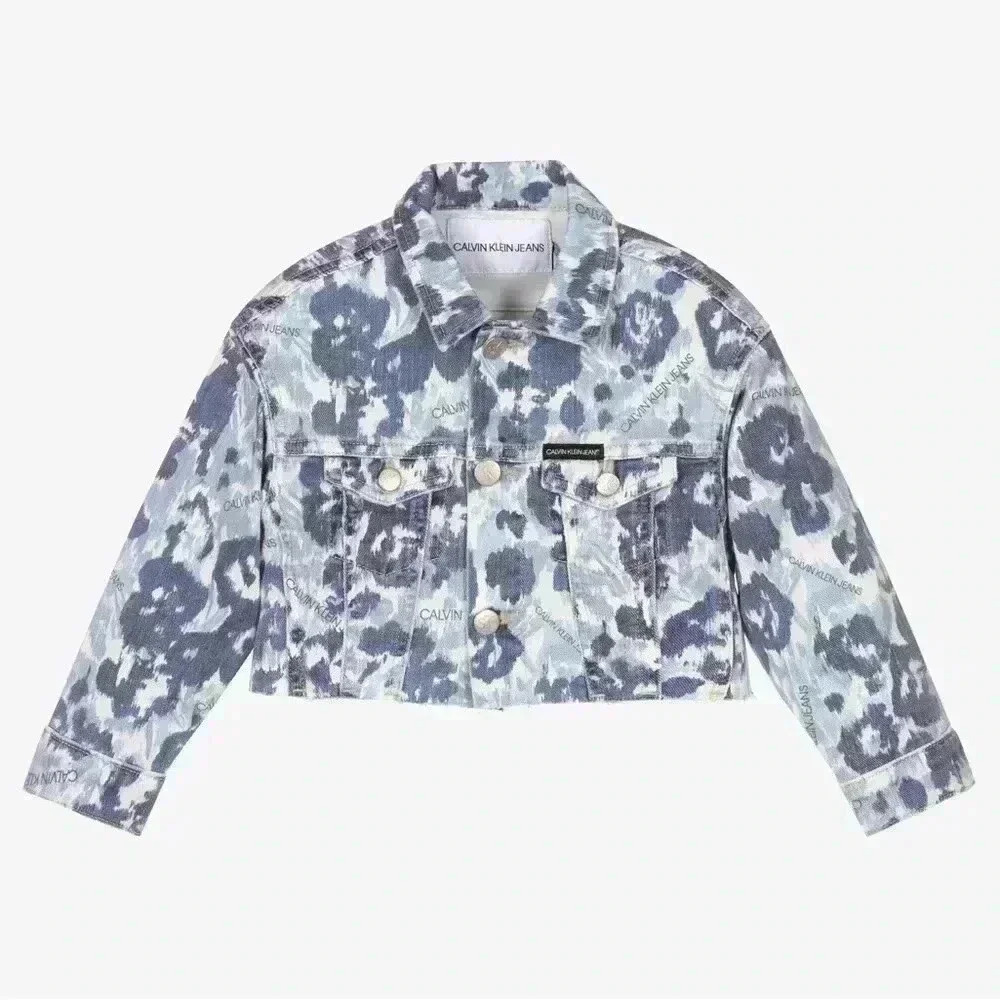 Calvin Klein Jeans Floral Denim Jacket